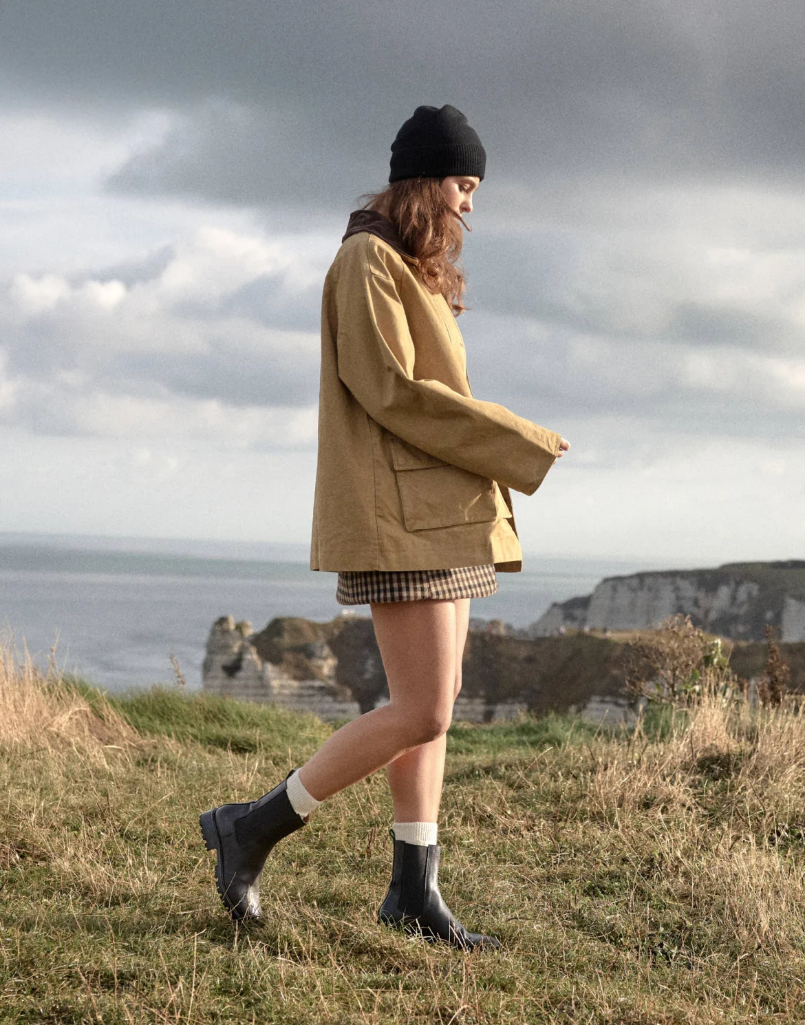 black leather boots for women