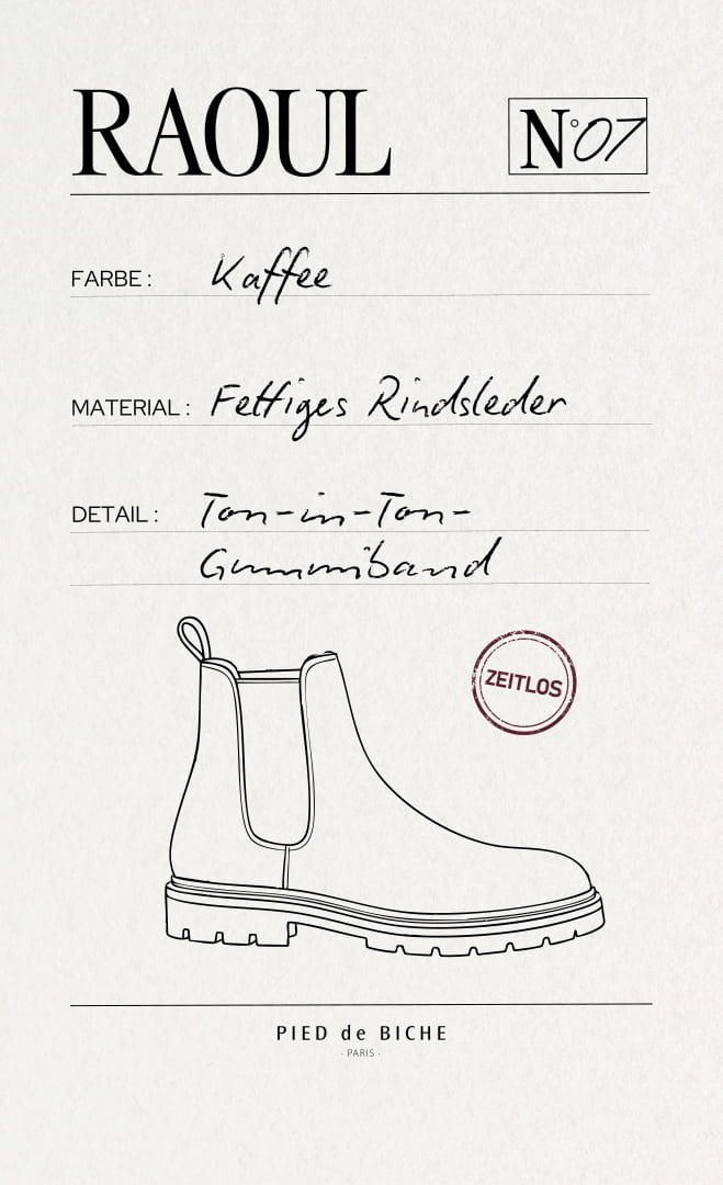 Braune Lederstiefeletten für Herren