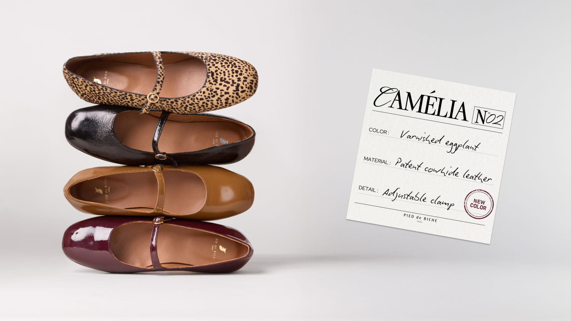 women's leather ballet flats