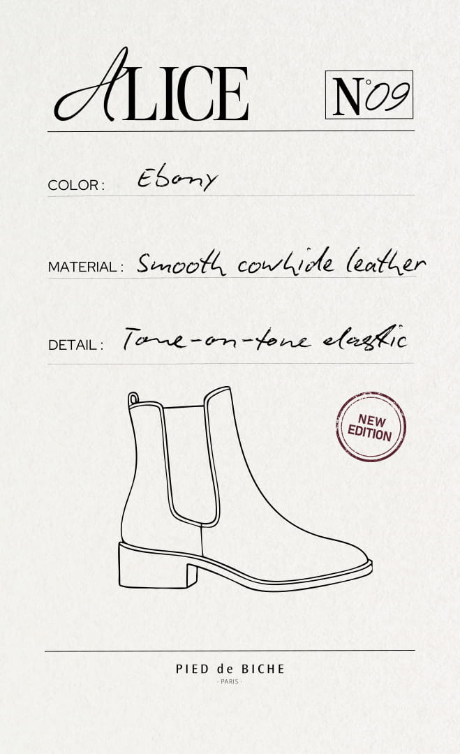 women's low-heeled leather ankle boots