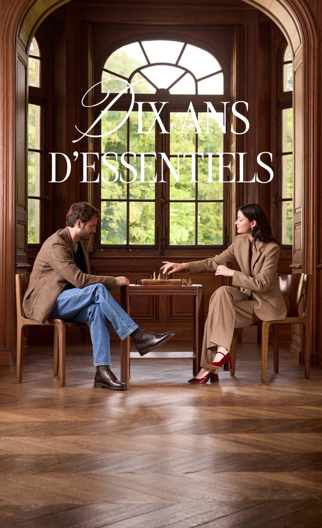 chaussures pour homme et femme en cuir