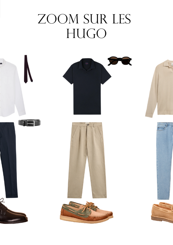 zoom sur des look avec mocassins