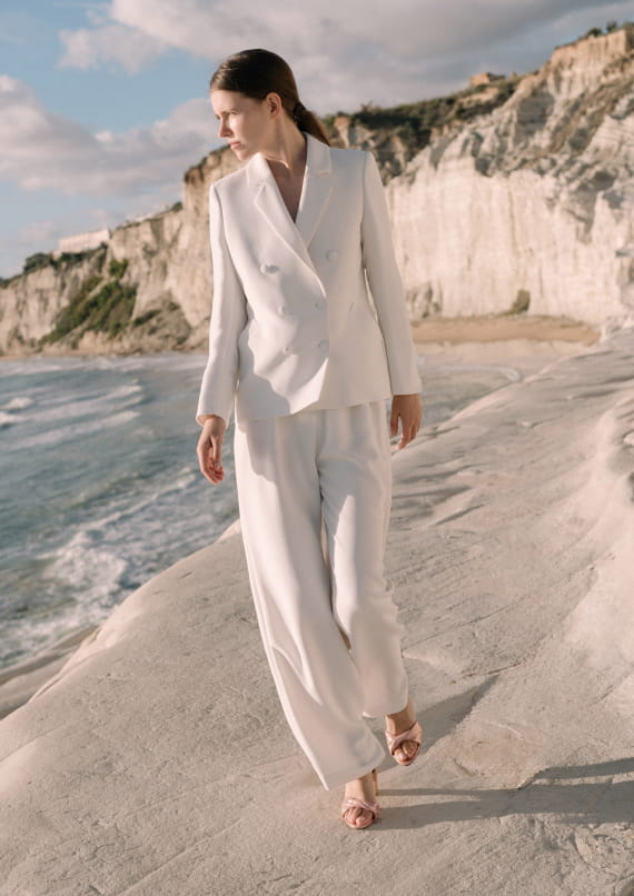 absatzsandalen aus rosa blush leder für frauen