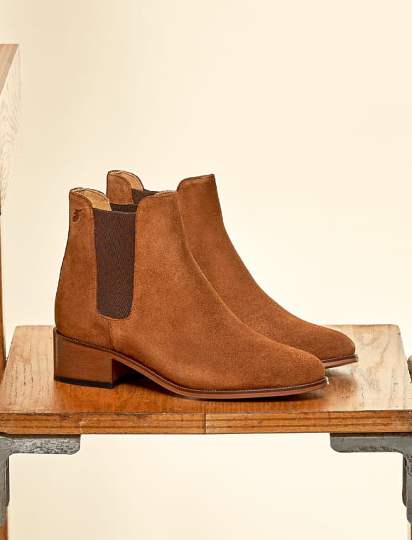 bottine chelsea talon