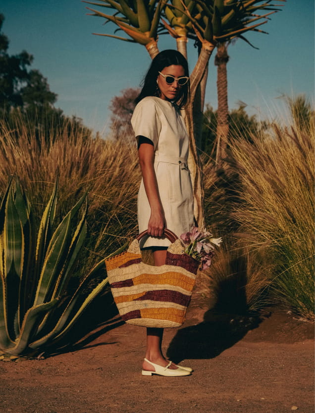 women's light yellow leather babies