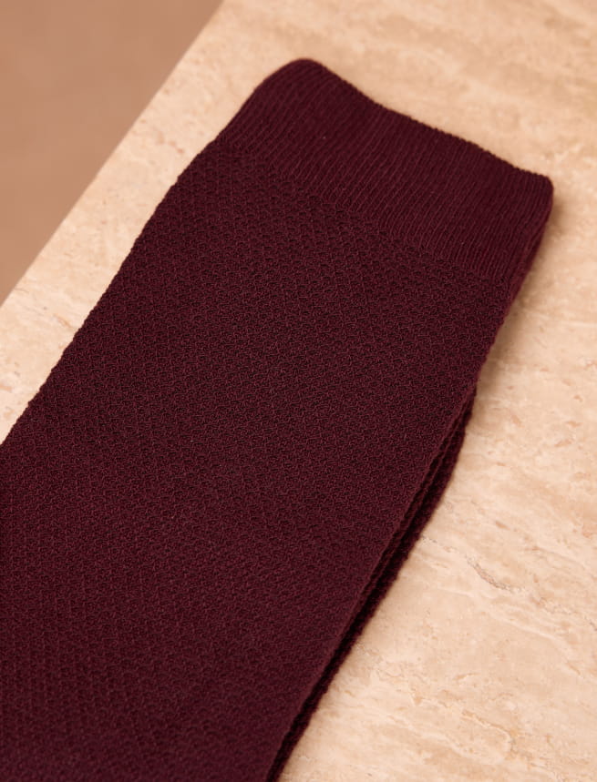 Honeycomb socks - Navy