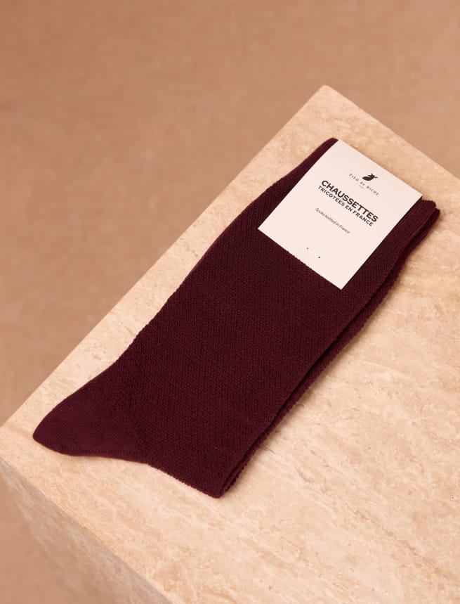 Honeycomb socks - Navy