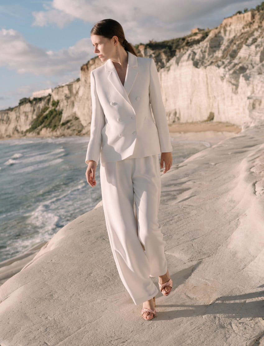 rosafarbene Sandalen mit Absätzen für Frauen