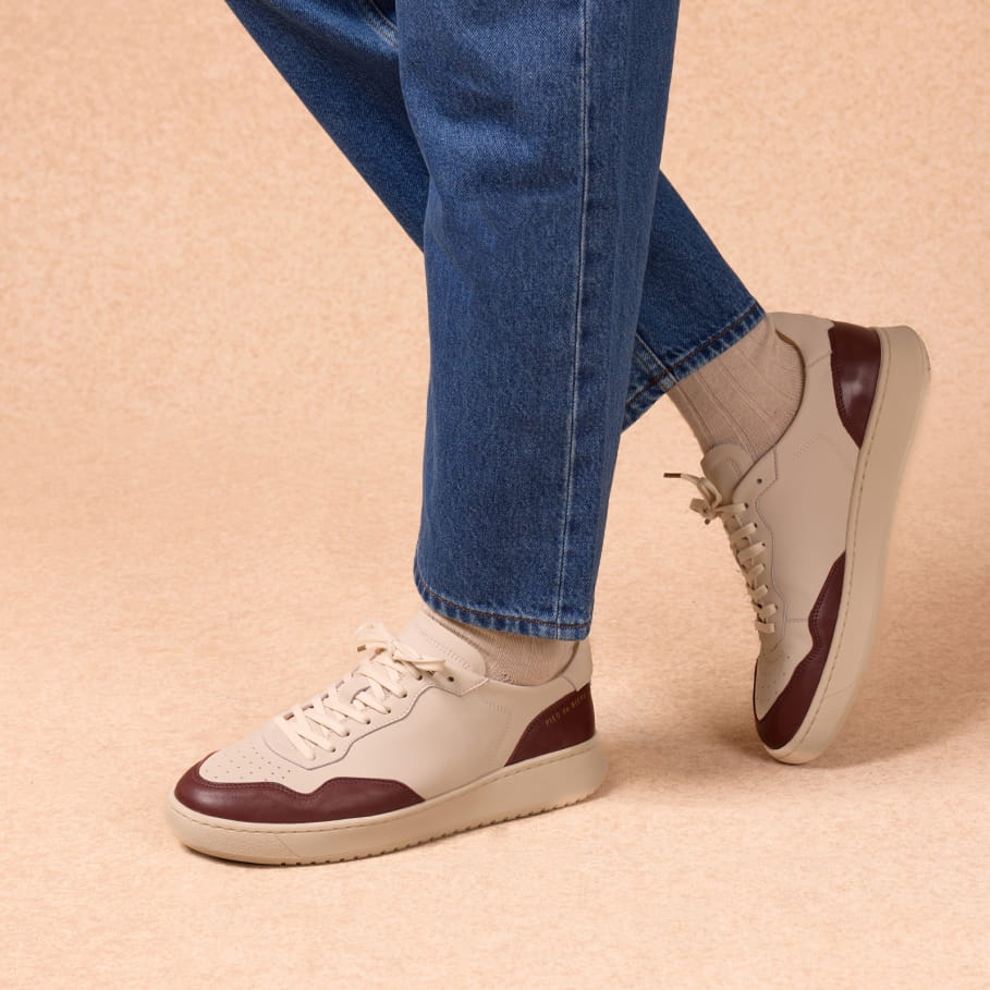 leather sneakers for men