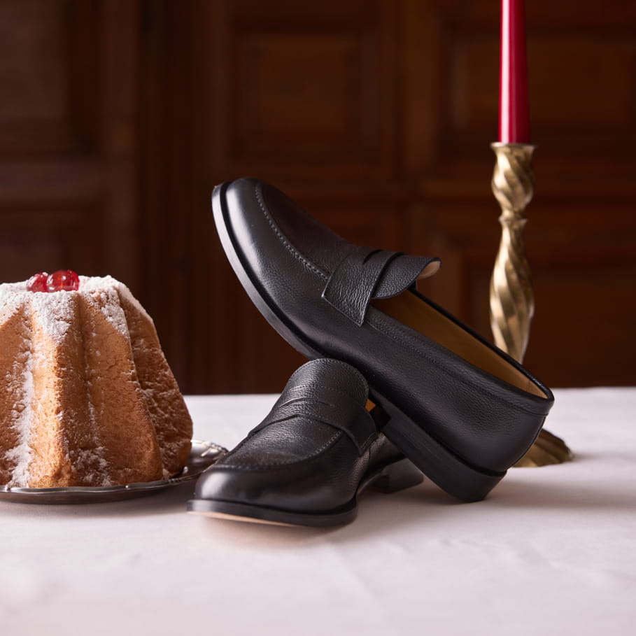 Leder-Mokassins als Geschenk für Herren