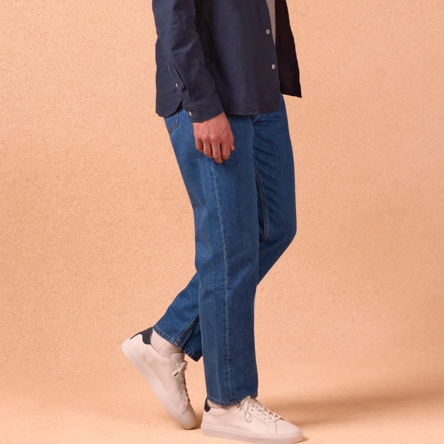 sneakers en cuir blanc homme