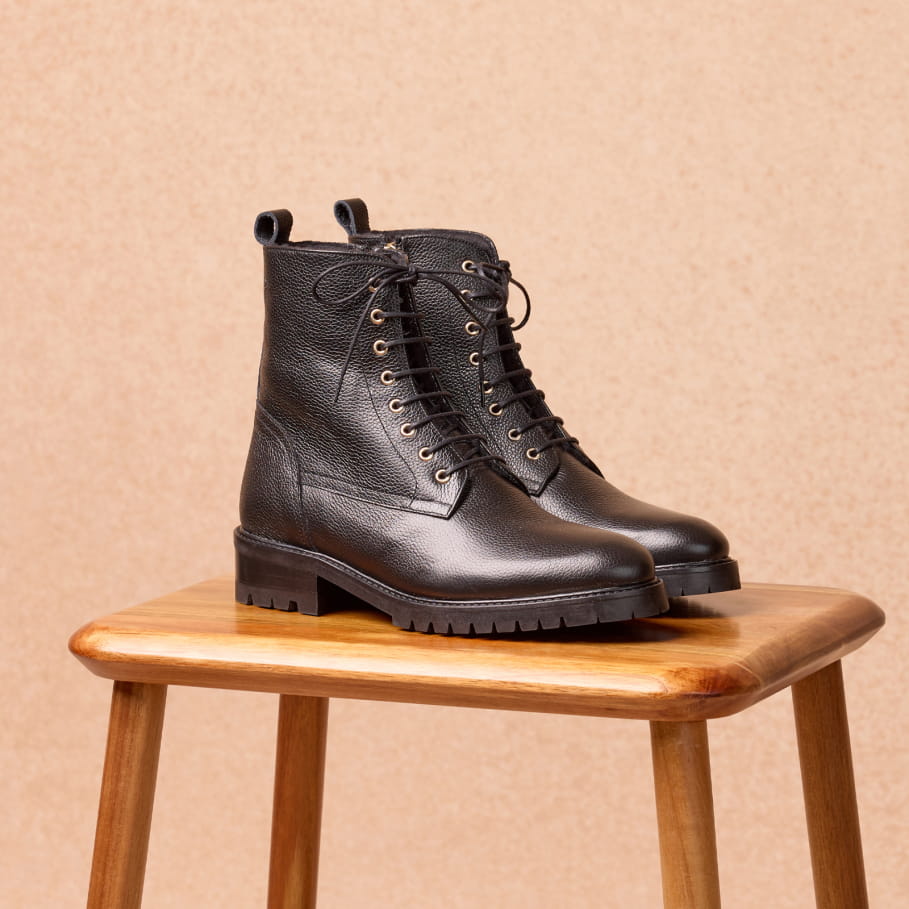 gefütterte Schnürstiefeletten für Frauen