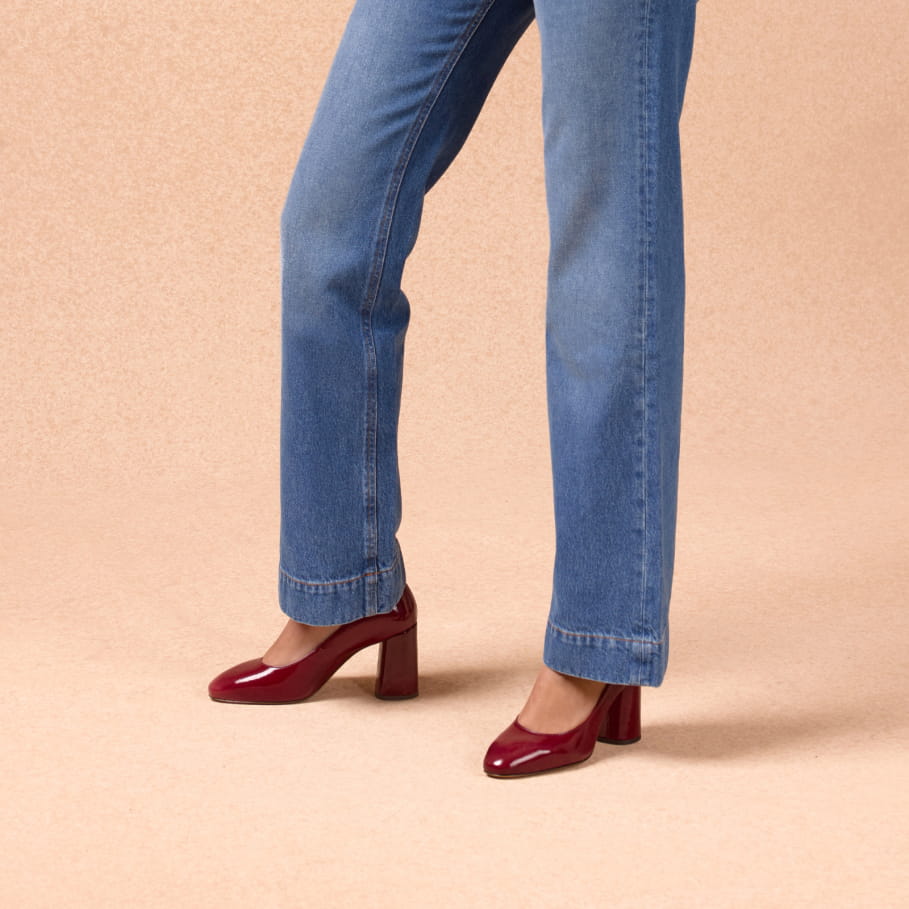 escarpins à talons muscat pour femme