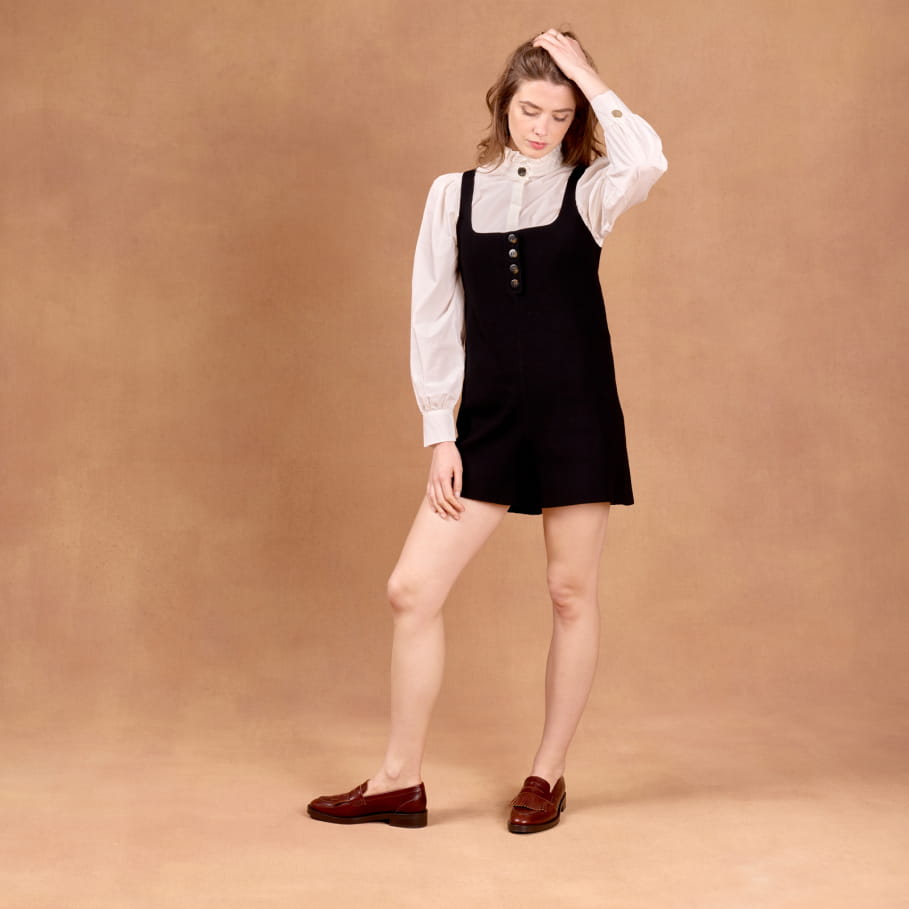 mocassins en cuir à franges pour femme