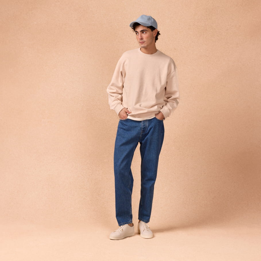 sneakers blanche et vert en cuir lisse pour homme