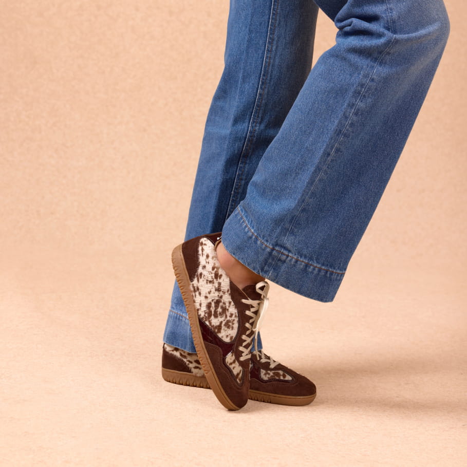 Sneaker aus Kuhleder für Damen