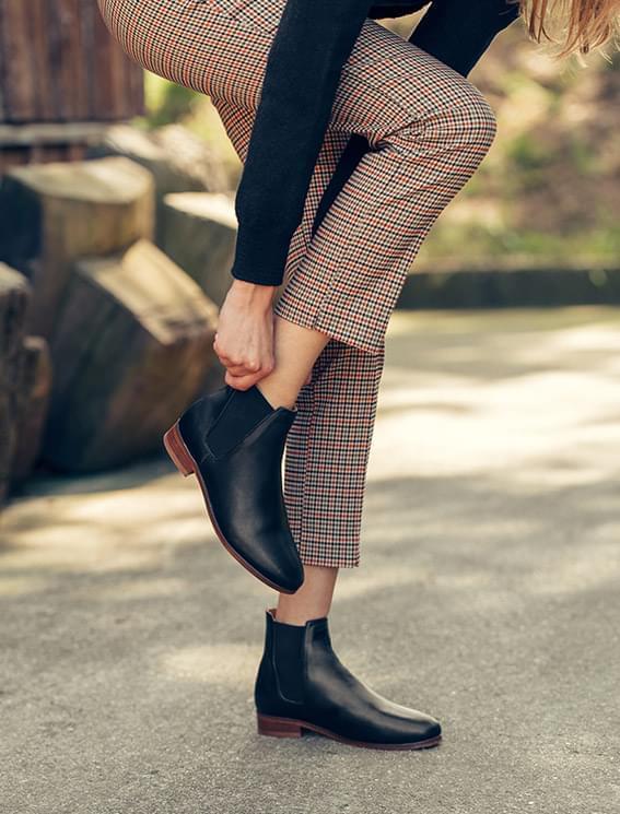 pied de biche chaussures femme